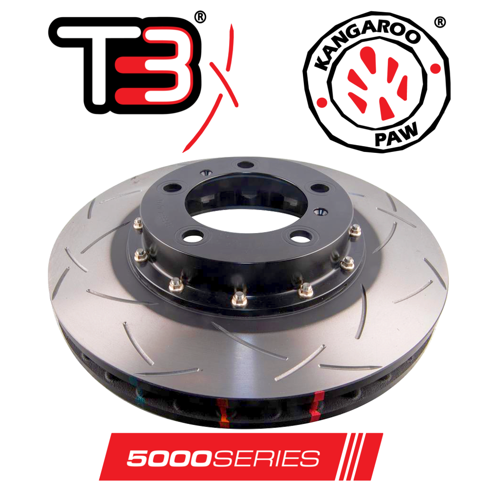 DBA T3 5000 Series 330mm Front Discs Pair Porsche 718 2.5 Turbo Boxster / Cayman / GTS