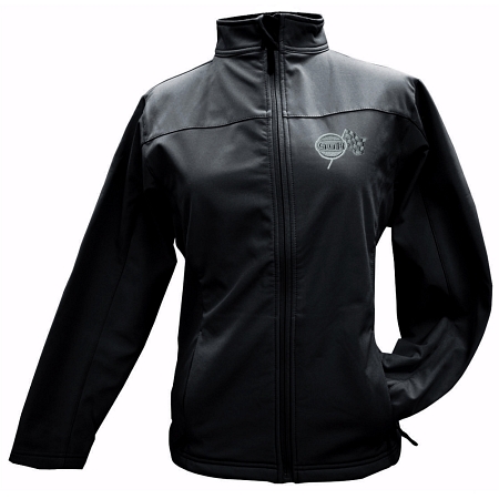 Gulf Racing Team Ladies Embroidered Soft Shell Jacket Black