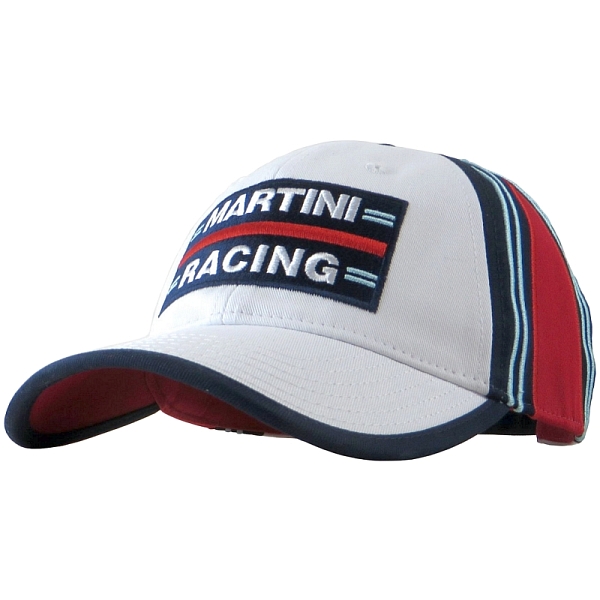 Martini Racing Team 1970's Baseball Cap White/Red