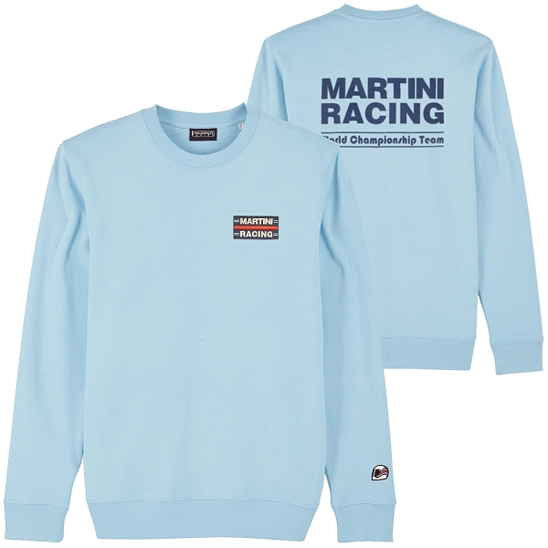 Martini Racing Team 1970's Sweatshirt Light Blue