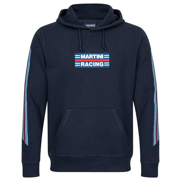 Martini Racing Hoodie Core Logo Navy Blue