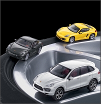 Porsche Scale Model Cars