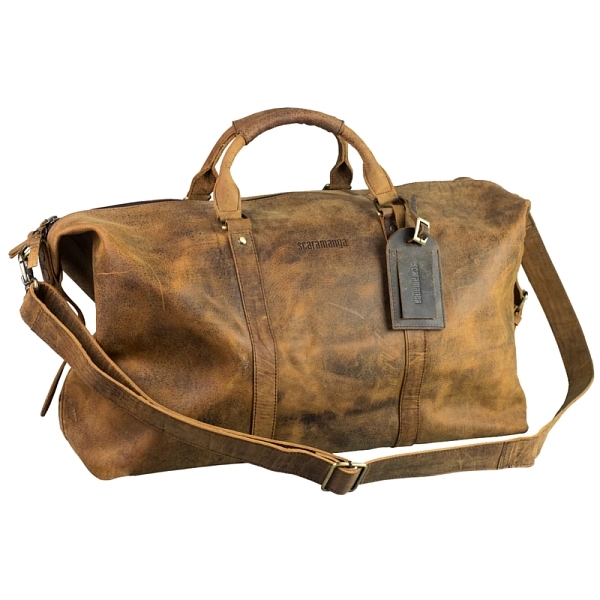 Scaramanga Leather Duffle Bag