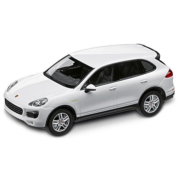 Porsche Cayenne S e-Hybrid Metallic White1:43 Diecast Scale Model