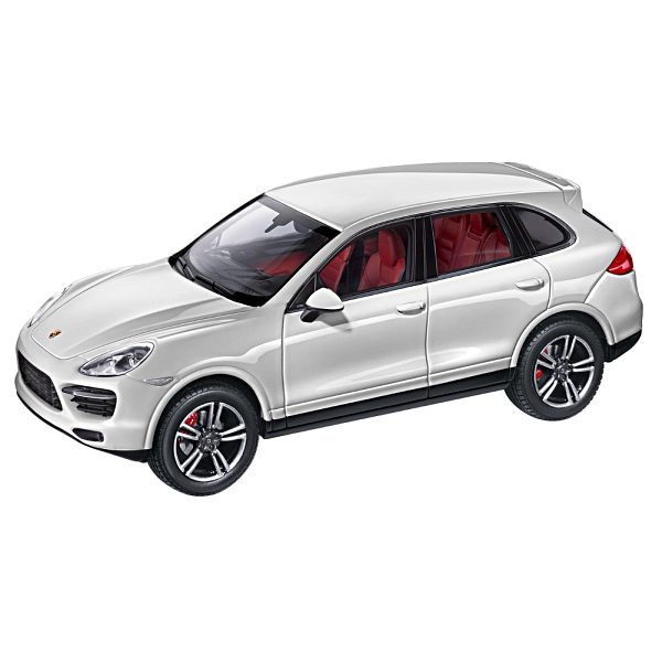 Porsche Cayenne Turbo S White 1:43 Diecast Scale Model