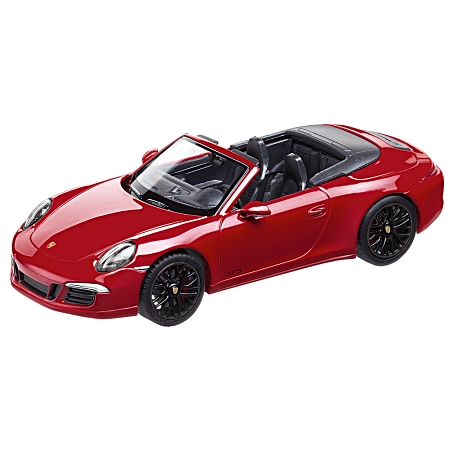 Porsche 911 Carrera GTS Cabriolet Carmine Red 1:43 Diecast Scale Model