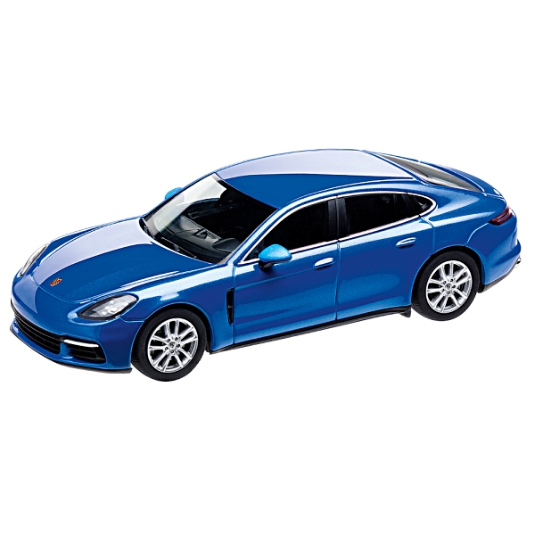 Porsche Panamera 4S G2 Sapphire Blue Metallic 1:43 Diecast Scale Model