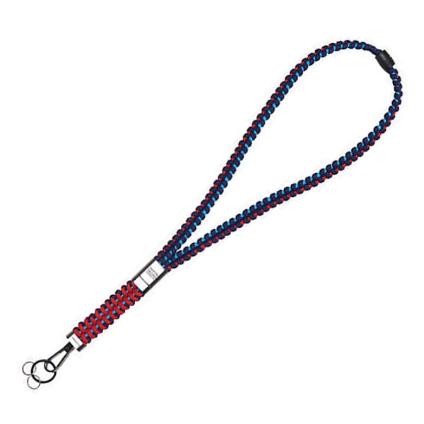 Porsche Martini Racing Braided Lanyard and Key Strap / Pass Holder