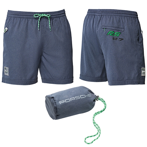 Porsche 911 Carrera RS Men's Dark Blue Swim Trunks / Shorts